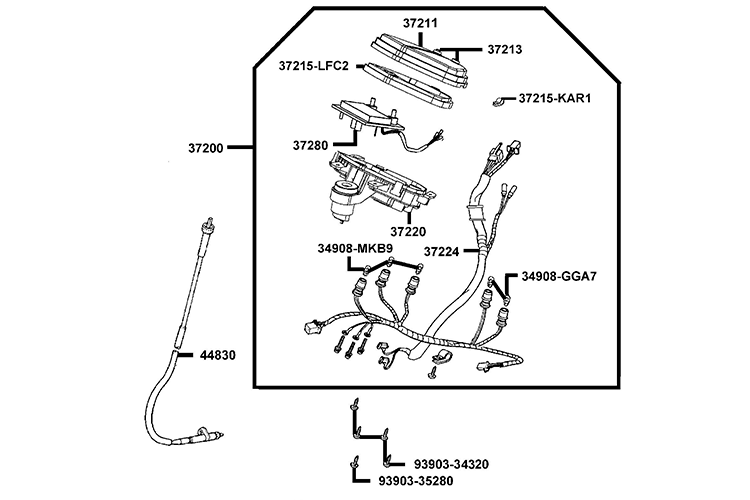 Instrument - Hastighetsvajer