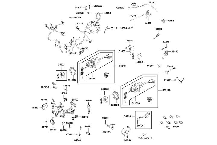 Elsystem  - Lås - ECU