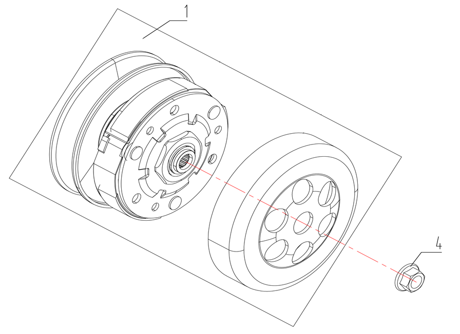 Bakre variator