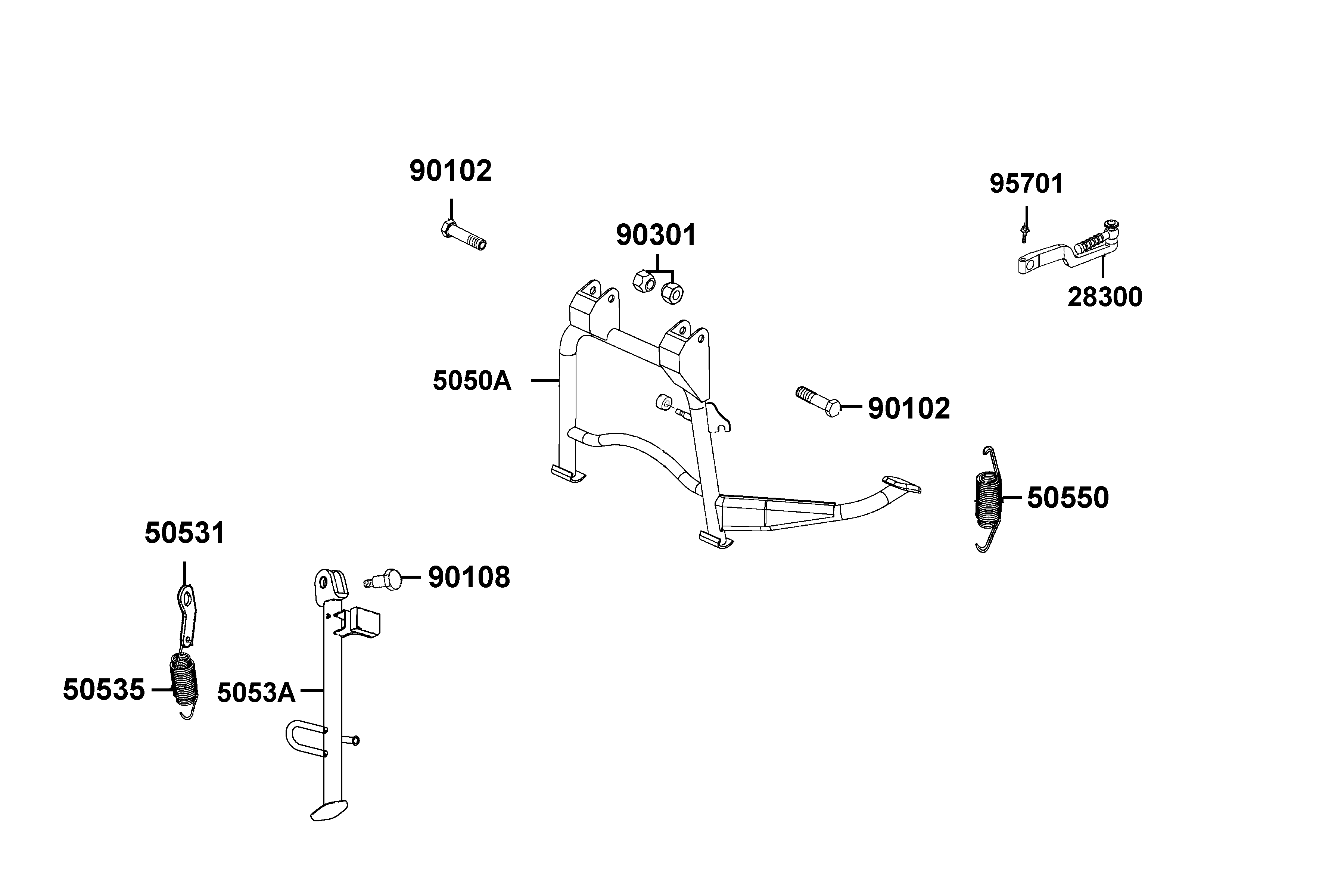 Centralstöd - Sidostöd
