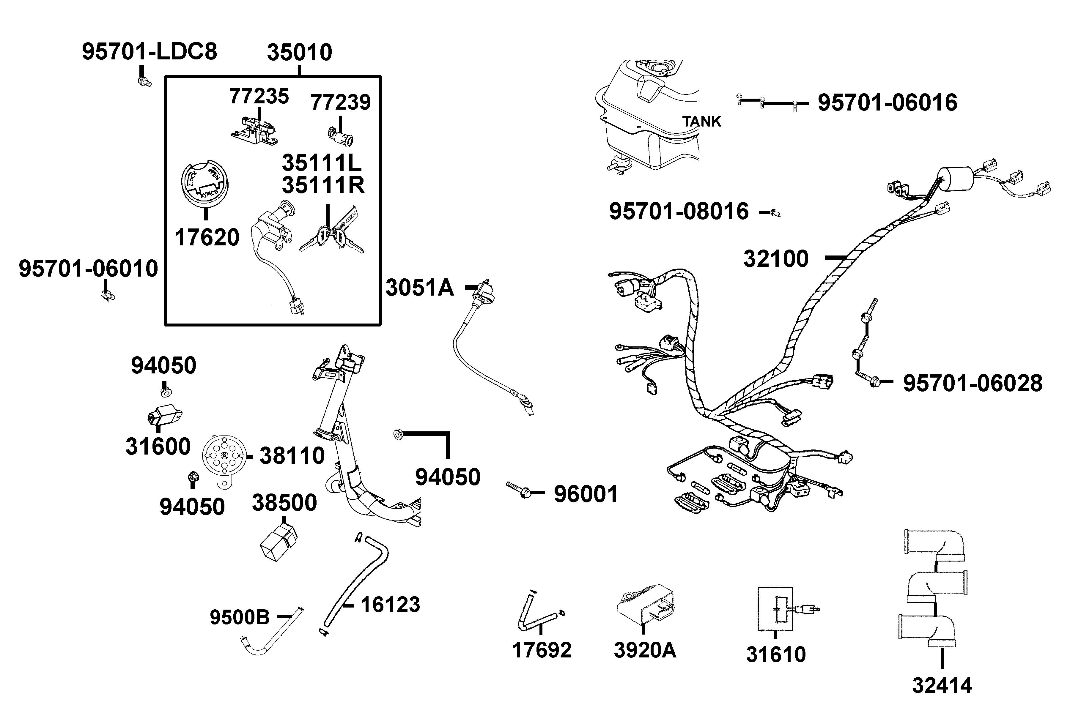 Elsystem - Tändningslås - Tändspole