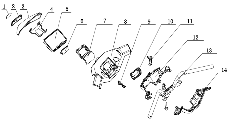 Instrumentpanel - Styrkåpor - Styre