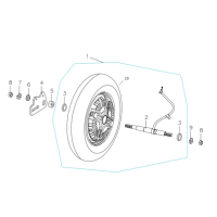 Bakhjul - Motor