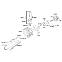 Cylinder - Kolv - Vevparti