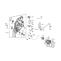 Främre motorkåpa vänster - Vattenpump