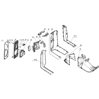 Kåpor fram - Framlykta - ECU