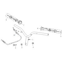 Styre - Handtag - Gasvajer
