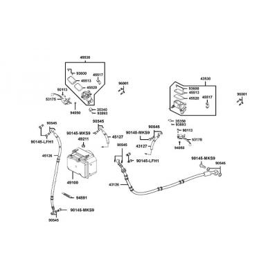 Bromssystem - Bromshandtag - Bromscylinder - Bromsslang