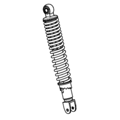 8. Rear shock absorption NQiX