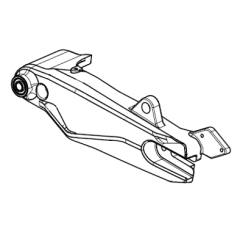 1. Rear bottom fork (Left) NQiX