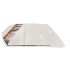6. Right body panel trim cover(white) NQiX