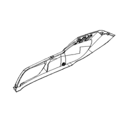 5. REAR RIGHT SIDE UNDER COVER MATTE GRAY,E5+