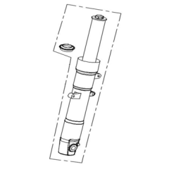 11. F.R. FORK ASSY ,E5+