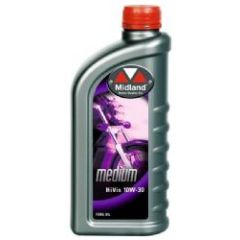 Midland 10w-30 framgaffelolja medium 1L