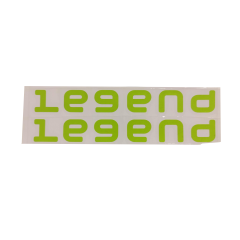 Dekal 2st "LEGEND" Grön