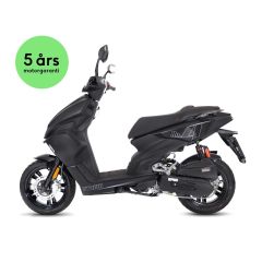 Drax Storm EFI 45km/h Mattsvart Euro5