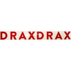 Dekal 2st "DRAX" för Drax Raw svart modell