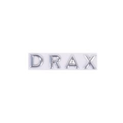 Dekal krom "DRAX"