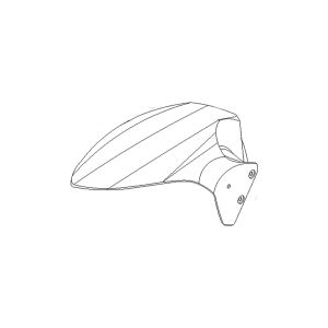 1. FRONT FENDER,ABS (GLOSSY BLACK)