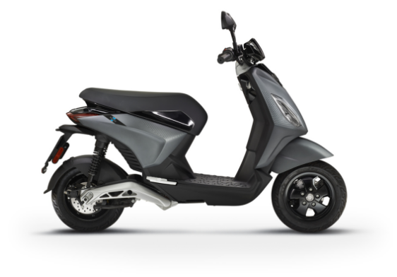 Piaggio 1 25kmh Mattgrå 2022 Elmoped